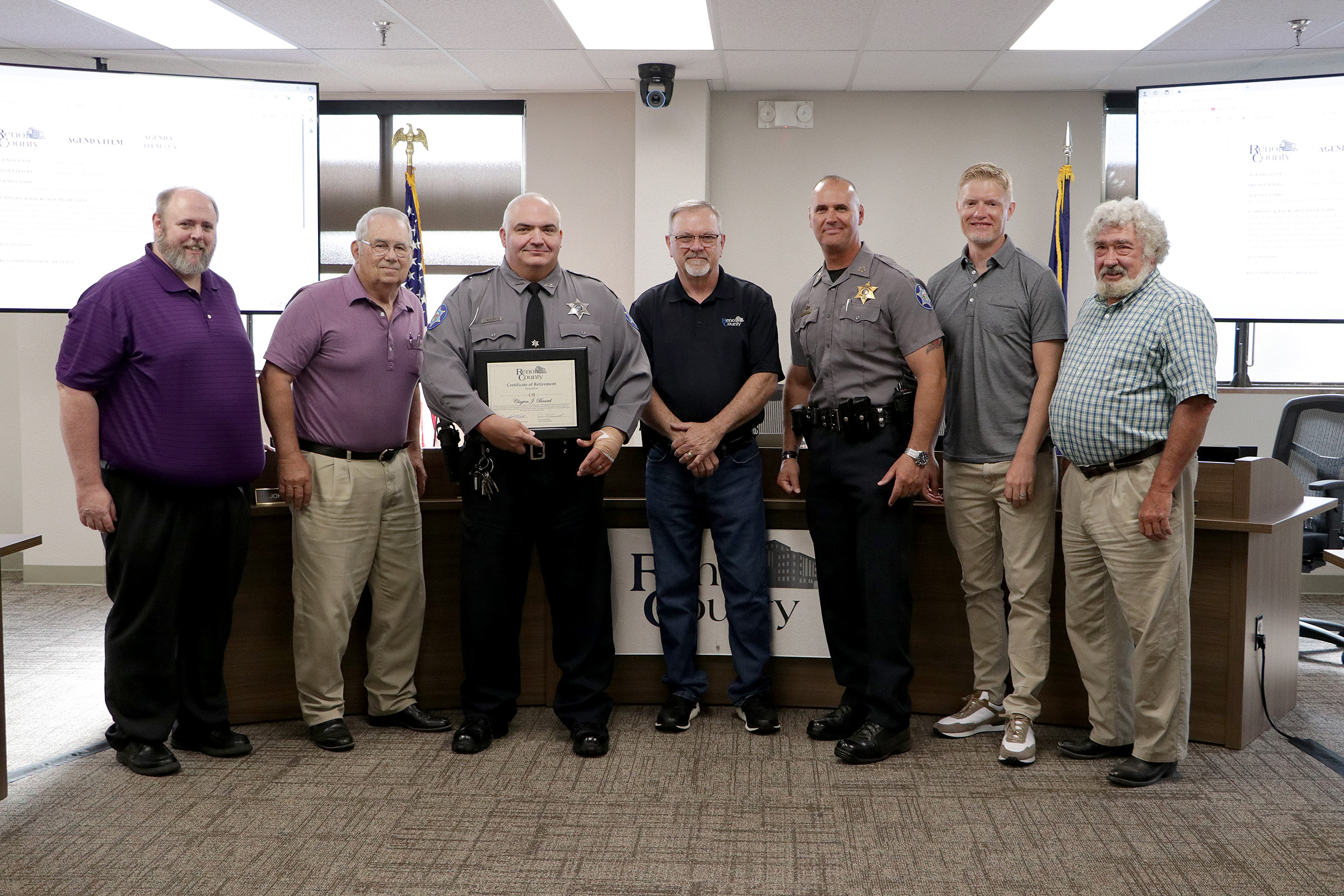 Photos from Wednesday's Reno County Commission meeting - News Image