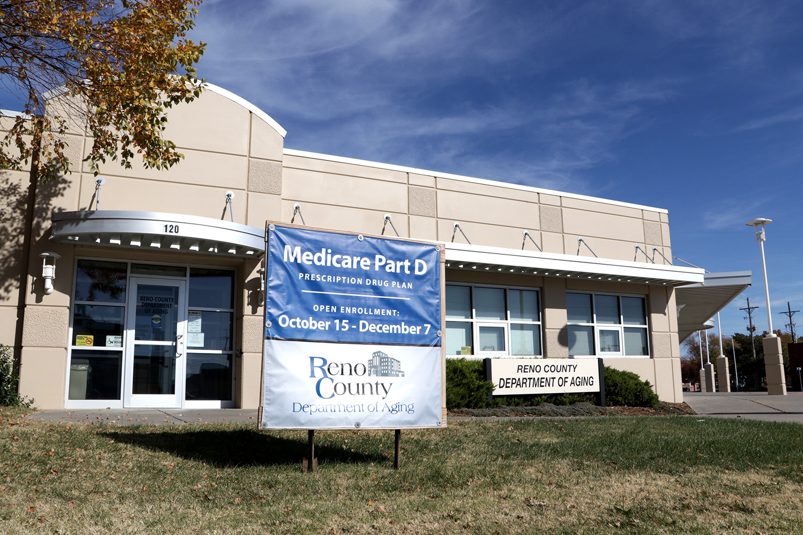 dept of aging building medicare sign.jpg